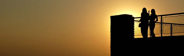 Belgrade, sunset at Kalemegdan fortress. Photo: Alan Grant
